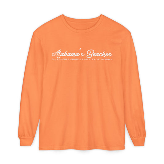 Alabama's Beaches Signature Long Sleeve Tee Shirt