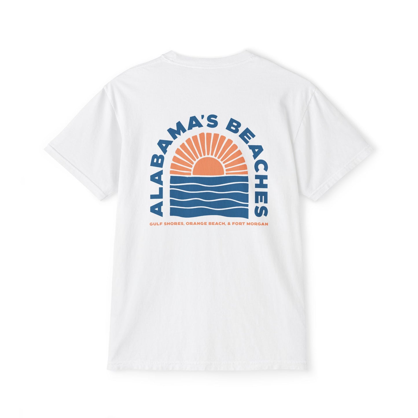 Alabama's Beaches Sunrise Pocket Tee