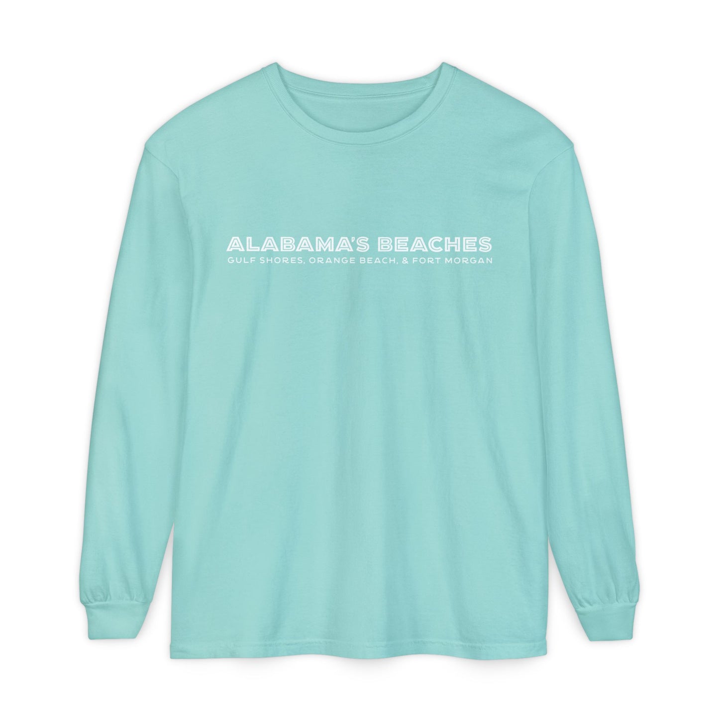 Alabama's Beaches Classic Long Sleeve Tee Shirt