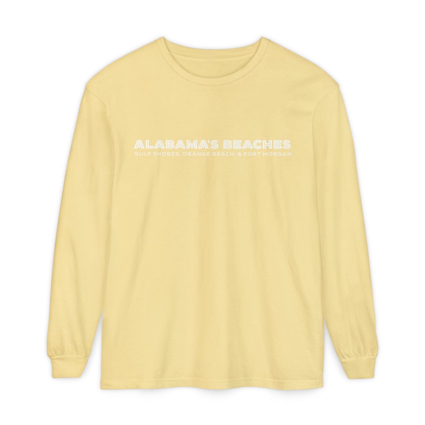 Alabama's Beaches Classic Long Sleeve Tee Shirt