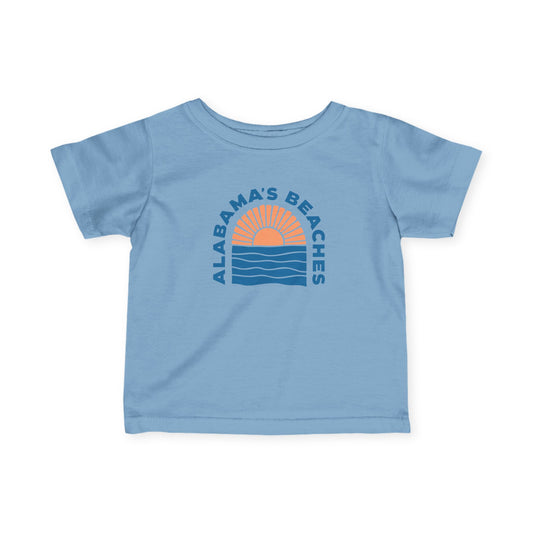 Alabama’s Beaches Sunrise Infant Tee