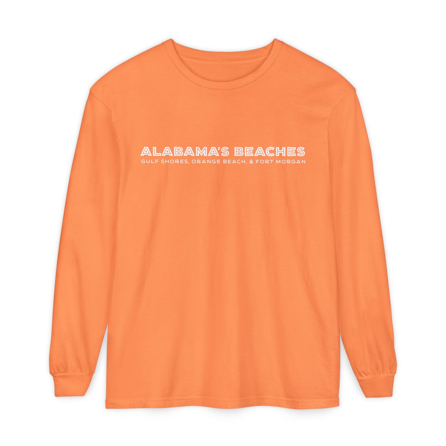 Alabama's Beaches Classic Long Sleeve Tee Shirt