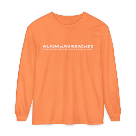 Alabama's Beaches Classic Long Sleeve Tee Shirt