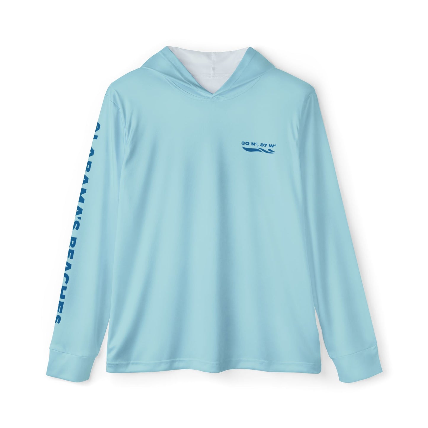 Reel Coast Performance Hoodie - Light Blue