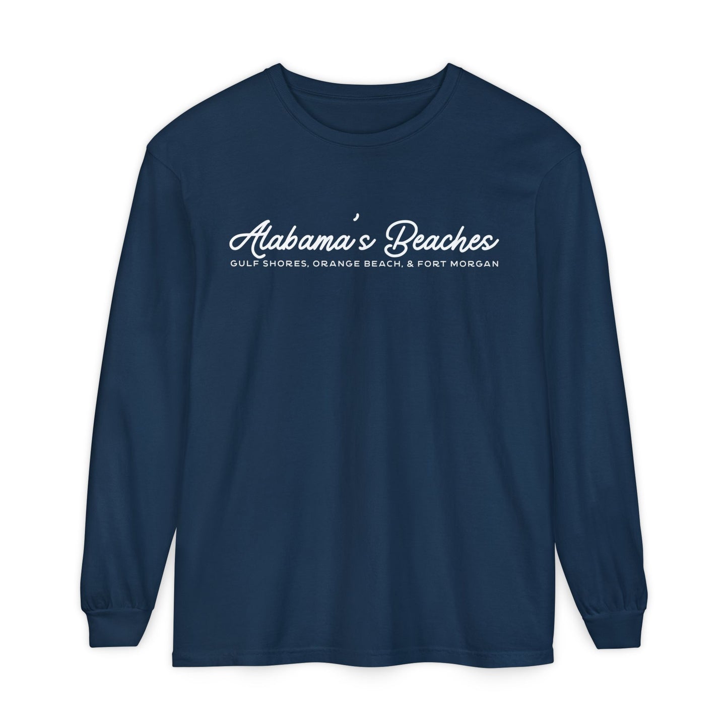 Alabama's Beaches Signature Long Sleeve Tee Shirt