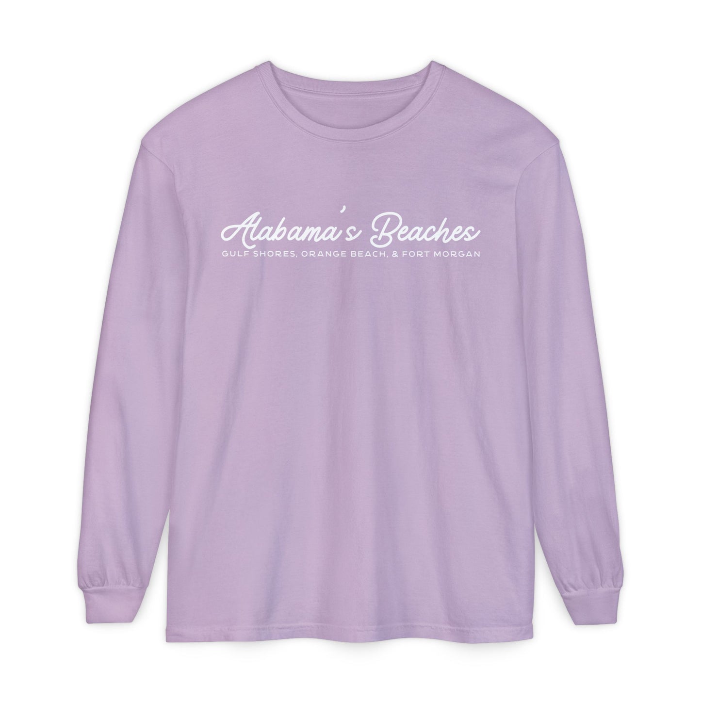 Alabama's Beaches Signature Long Sleeve Tee Shirt