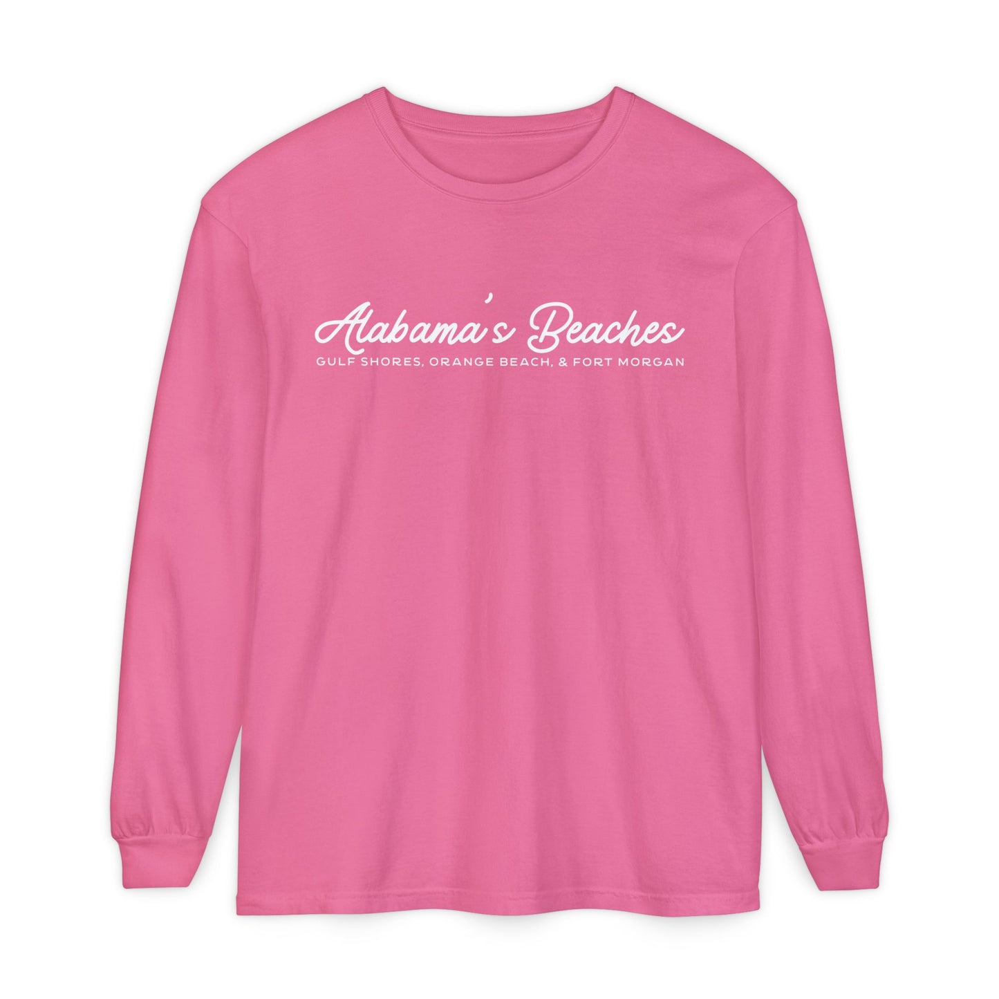 Alabama's Beaches Signature Long Sleeve Tee Shirt