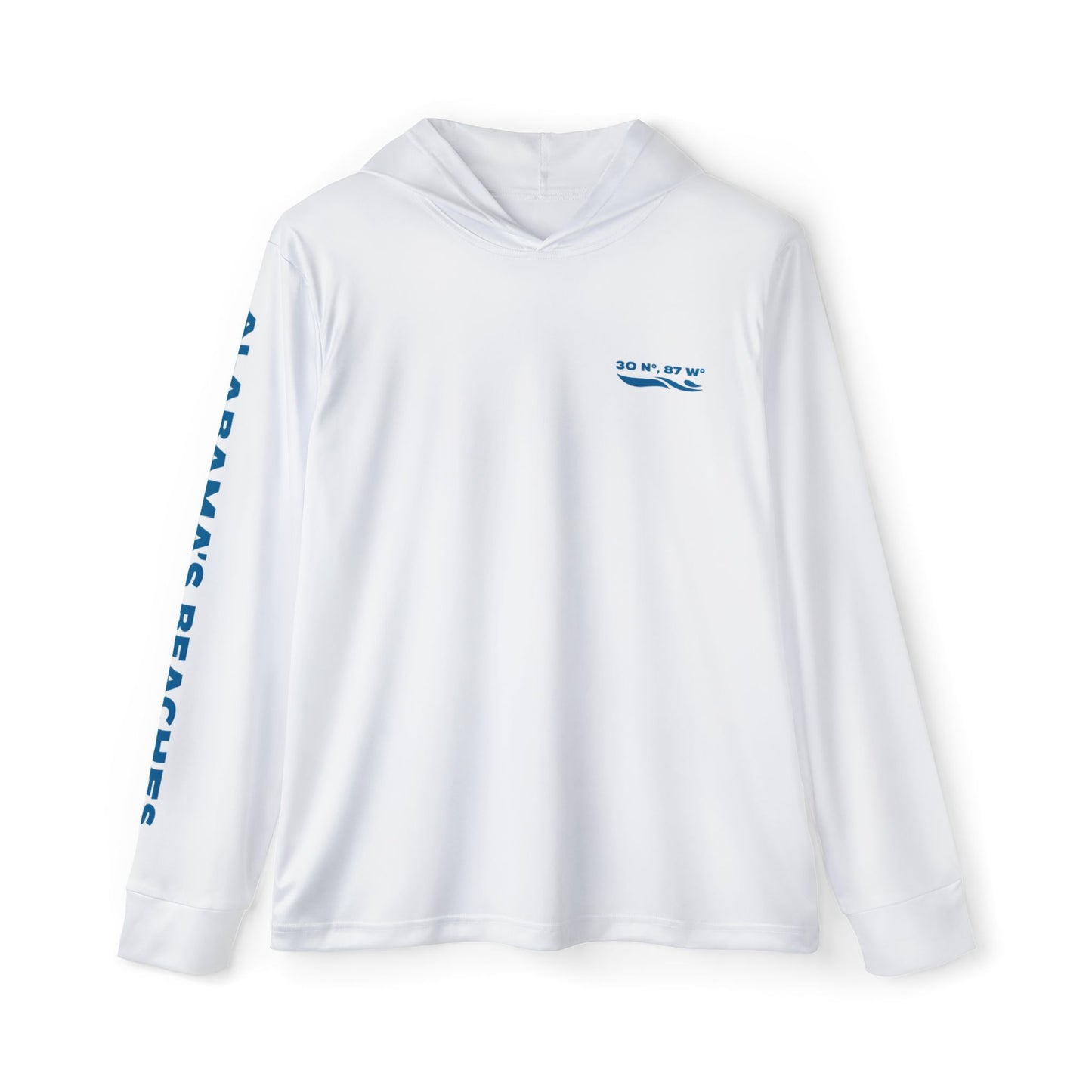 Reel Coast Performance Fishing Hoodie - White