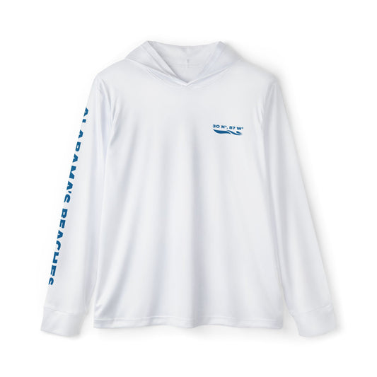 Reel Coast Performance Fishing Hoodie - White