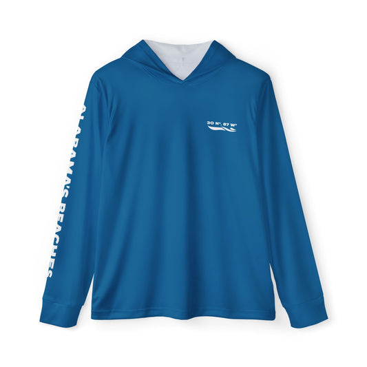 Reel Coast Performance Fishing Hoodie - Navy Blue