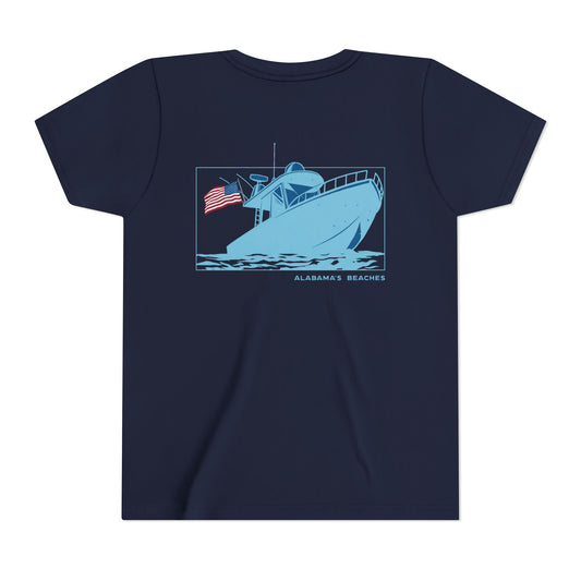 Youth Freedom Boat Tee