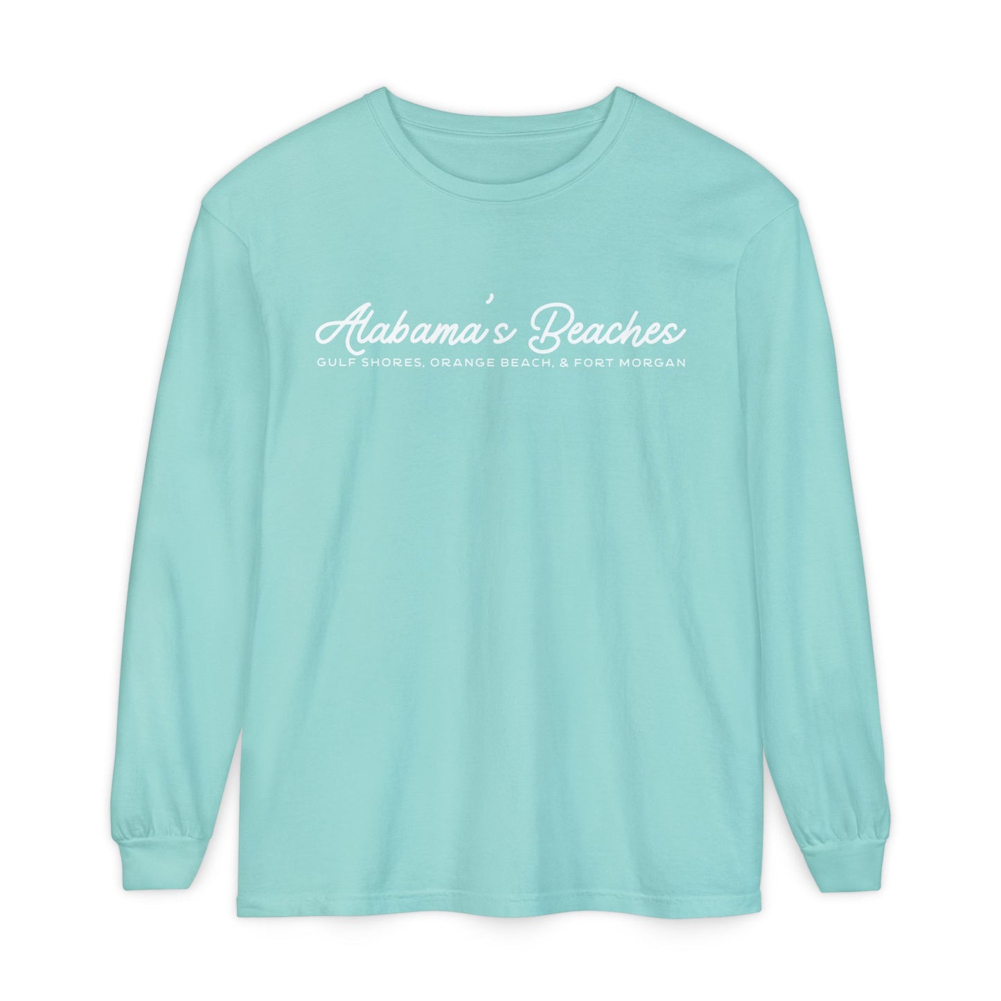 Alabama's Beaches Signature Long Sleeve Tee Shirt