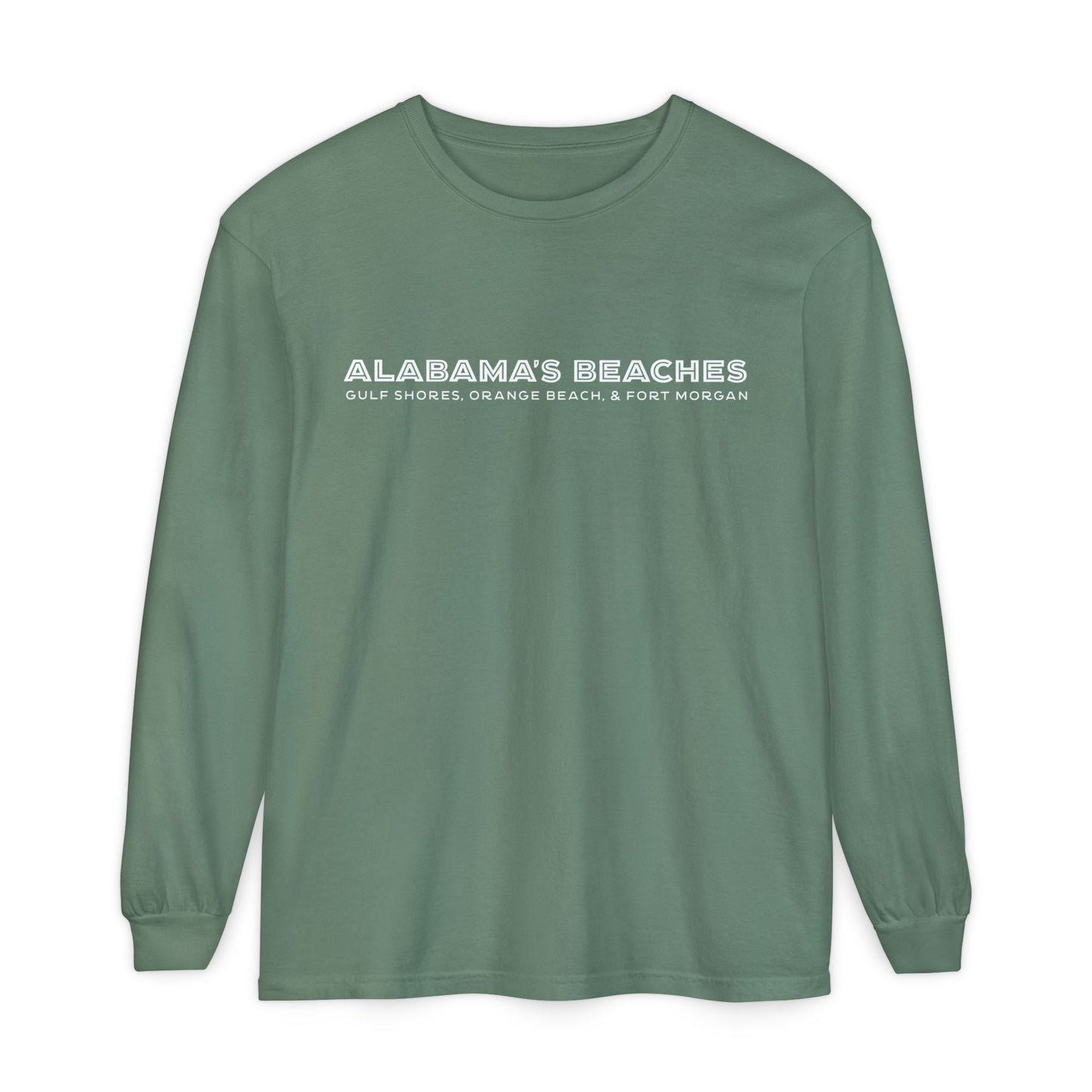 Alabama's Beaches Classic Long Sleeve Tee Shirt