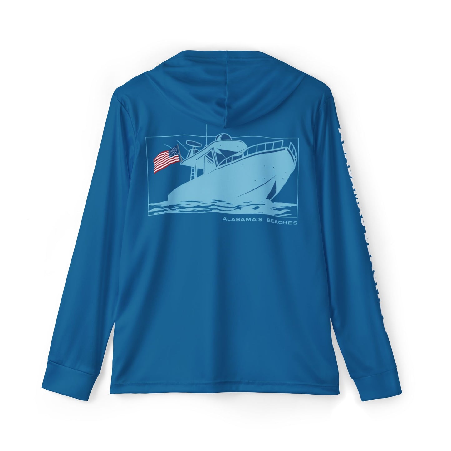 Reel Coast Performance Fishing Hoodie - Navy Blue