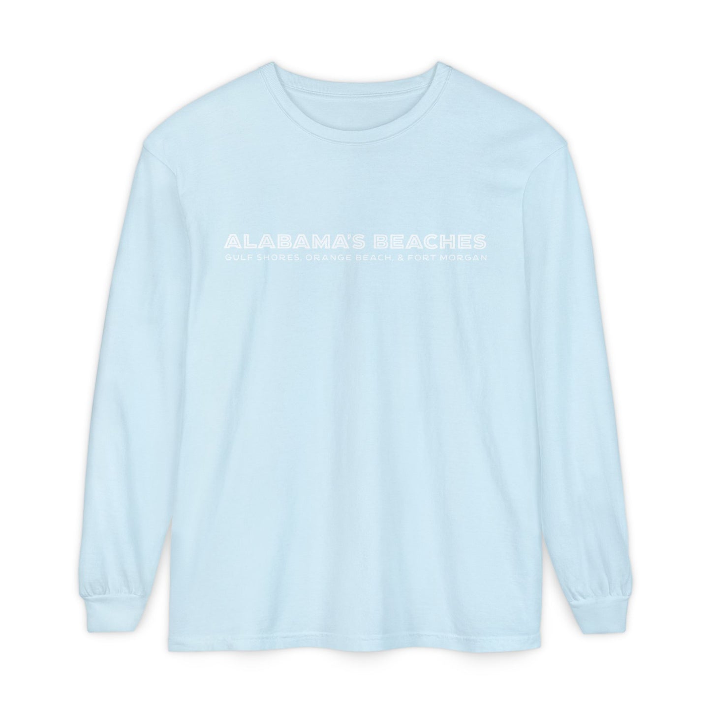Alabama's Beaches Classic Long Sleeve Tee Shirt