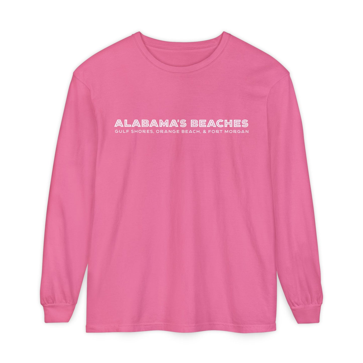 Alabama's Beaches Classic Long Sleeve Tee Shirt