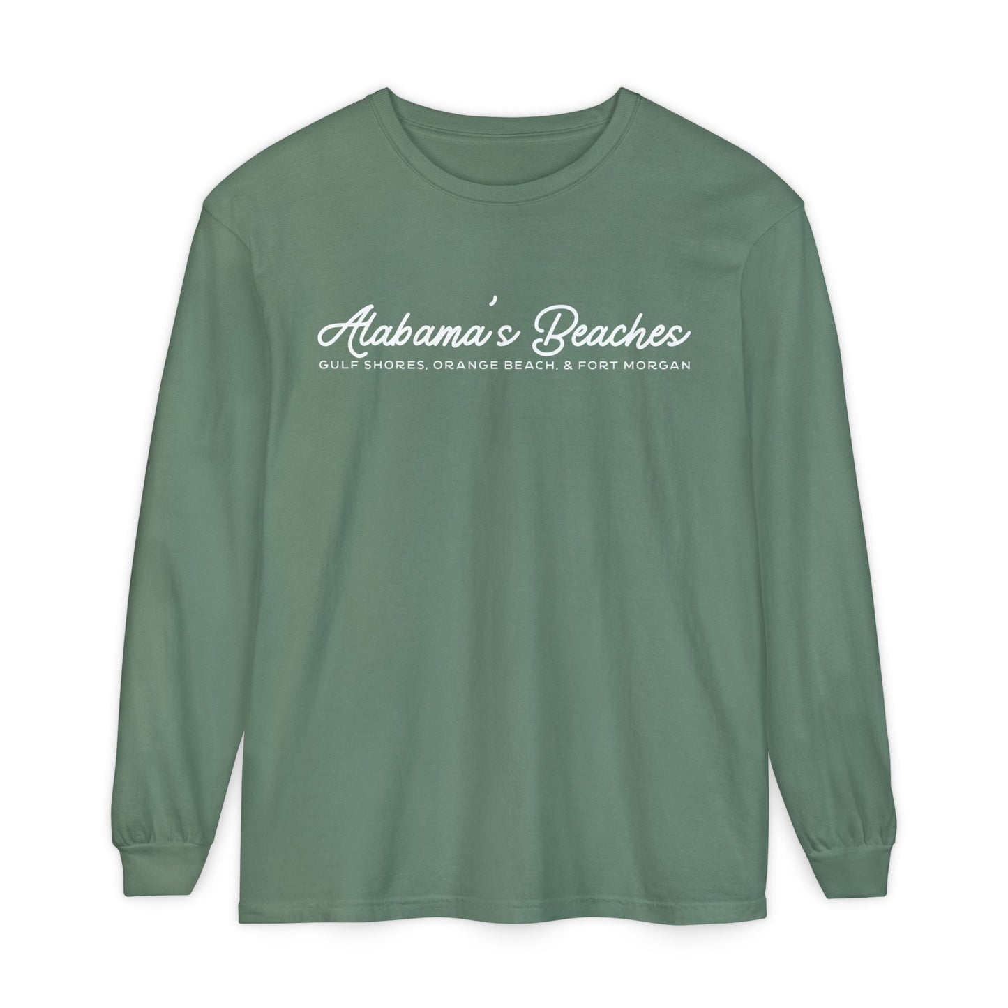 Alabama's Beaches Signature Long Sleeve Tee Shirt